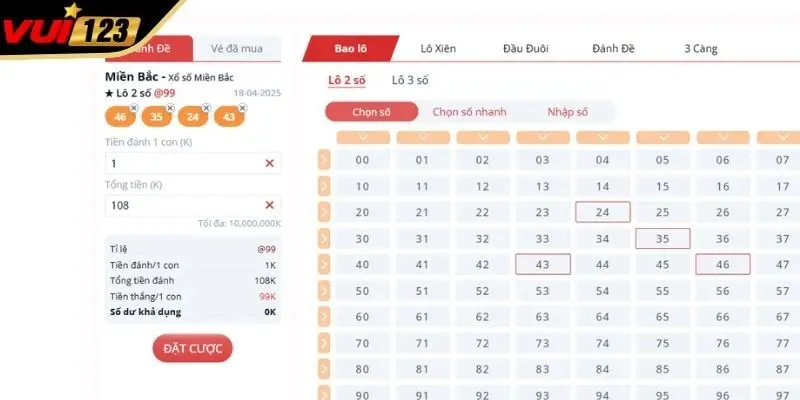 Cân bằng lựa chọn tăng cơ hội chiến thắng