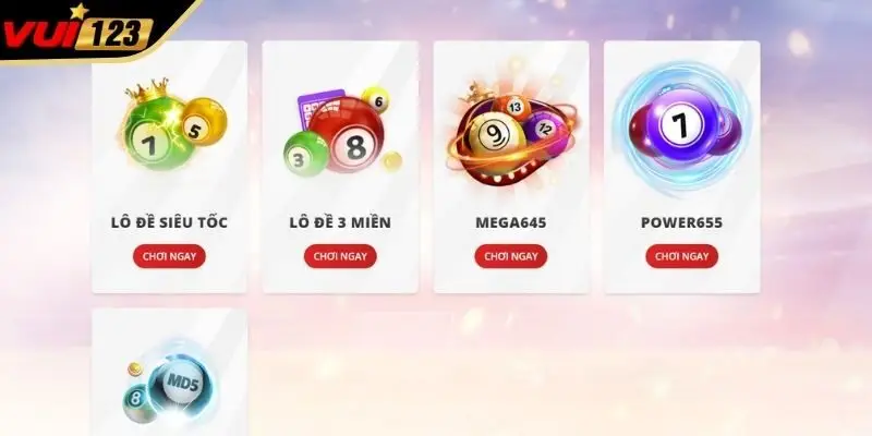 Giới thiệu tổng quan sảnh xổ số VUI123 